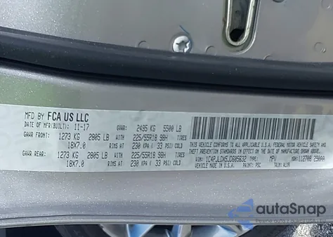 2018 Jeep Cherokee Limited Fwd z USA, uszkodzony, nr VIN 1C4PJLDX5JD605632